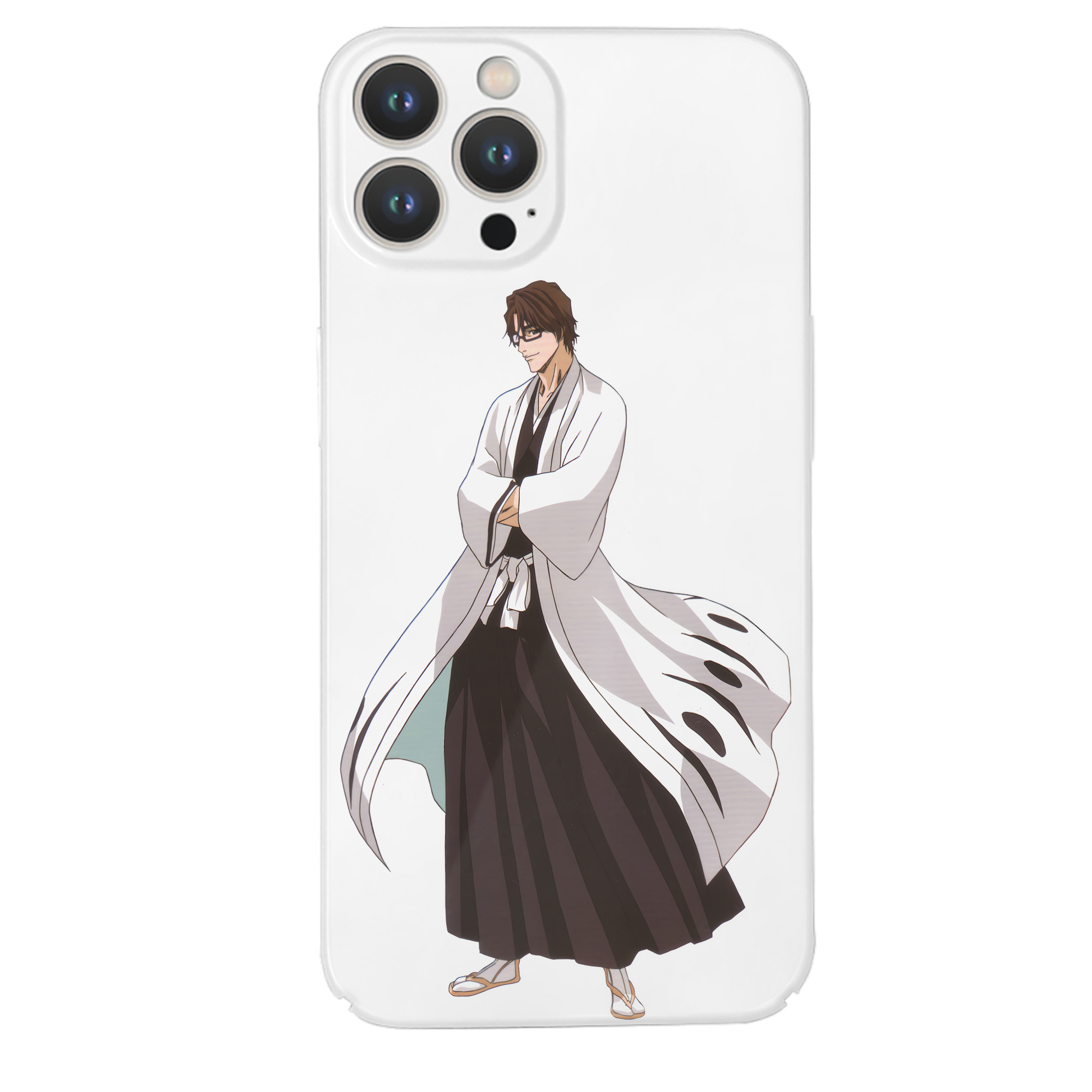 （画像用） ブリーチ 藍染 惣右介（あいぜん そうすけ） BLEACH Aizen Sousuke 【iPhone 14シリーズ対応】ハードケース